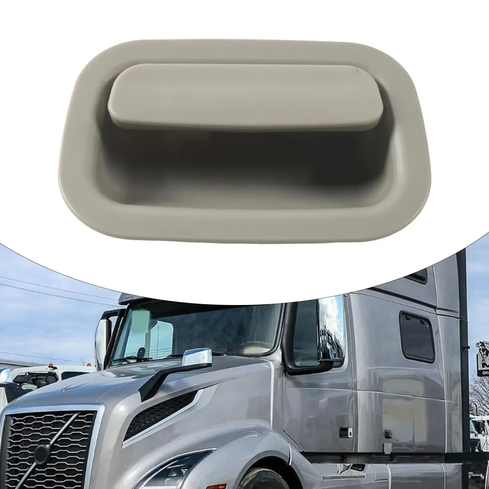 For Volvo heavy-duty truck door lock handle, multifunctional box door lock assembly armrest parts accessories 20477487