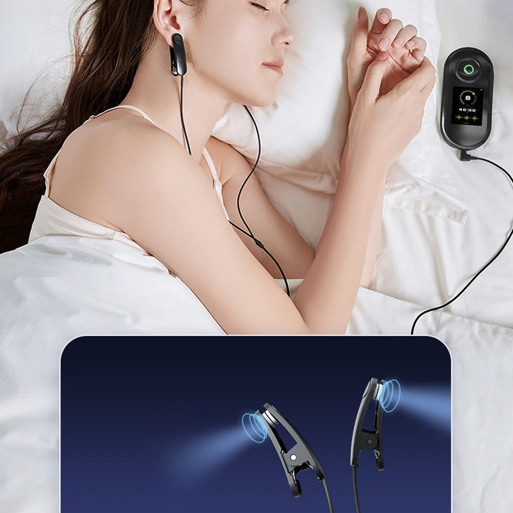 9-Gears Sleep Aid Insomnia Electrotherapy Device Anxiety And Anxiety Pain Sleep Migraine Depression Relieve Head Instrument