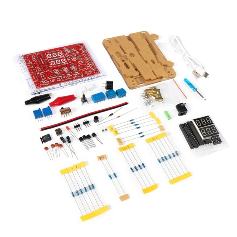 DIY 전자 키트 만드는 다기능 기기, 신호 발생기, 전류 온도 감지, 납땜 운동 내구성