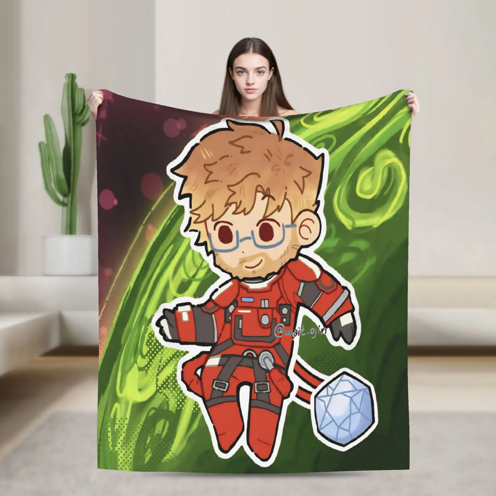 Project Hail Mary Flannel Blankets Ryland Grace Rockys Funny Throw Blankets for  Sofa Bedding Lounge 200x150cm Bedspread