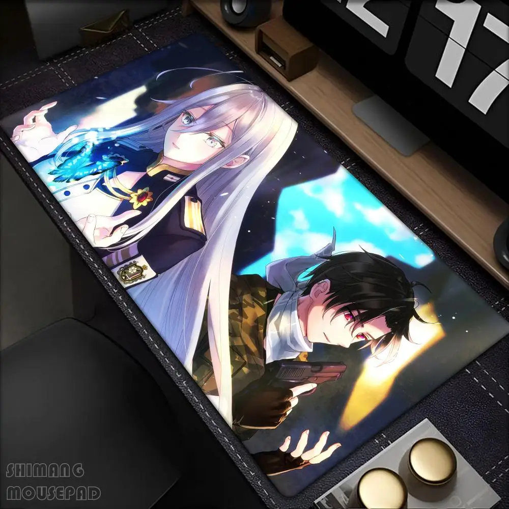 

Anime 86 Eighty Six Mousepad Large Gaming Mouse Pad LockEdge Thickened Computer Keyboard Table Desk Mat