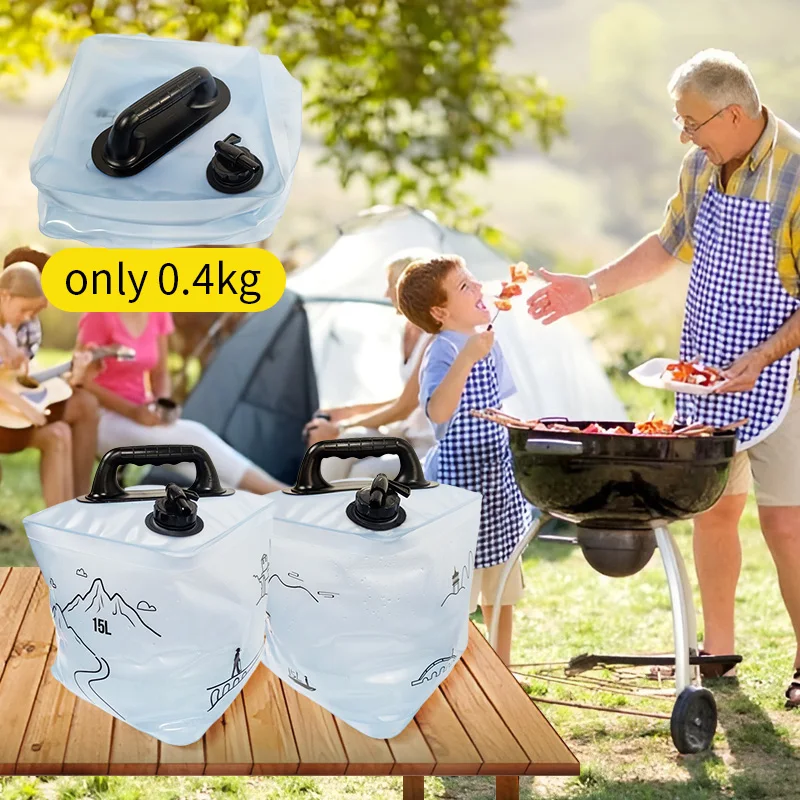 Deiris 13L Portable Camping Water Tanks Outdoor Travel Emergency Car Liquids Living Water Container Camping Water Bags