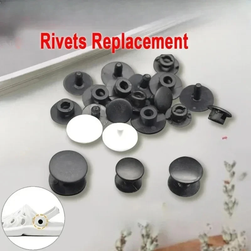 

850pcs black 150pcs white 16mm Shoes Rivets Replacement Buttons Hole Shoe Buckle Snap Fastener for DIY Shoes Accessories