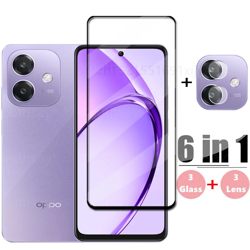 Full Cover Glass For OPPO A40 Tempered Glass OPPO A40 Screen Protector HD Protective Phone Camera Lens Film For OPPO A40