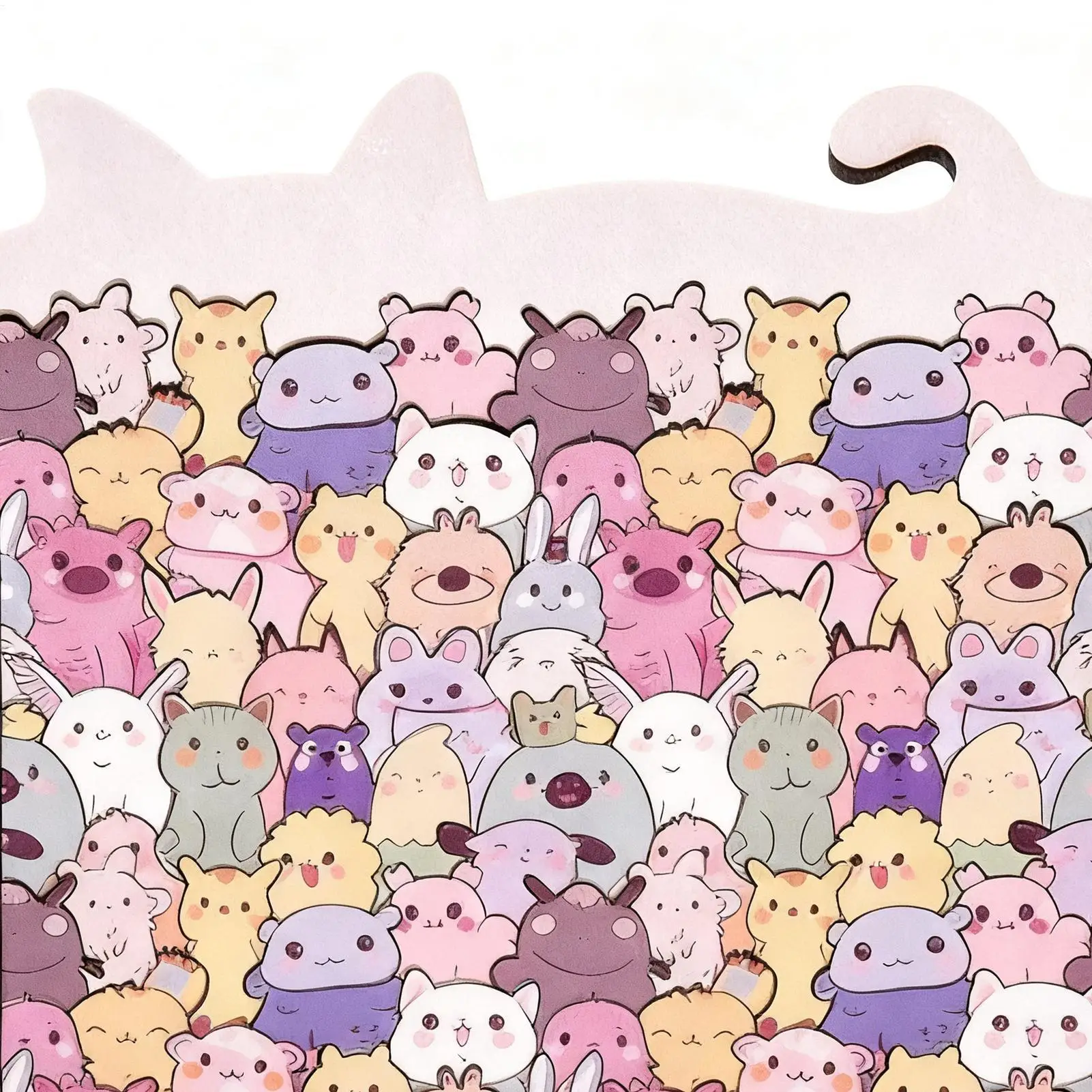 أحجية خشبية على شكل حيوانات بانوراما لتزيين غرفة المعيشة ديكور المنزل ألغاز حيوانات للبالغين والمراهقين لعبة تجمعات عائلية