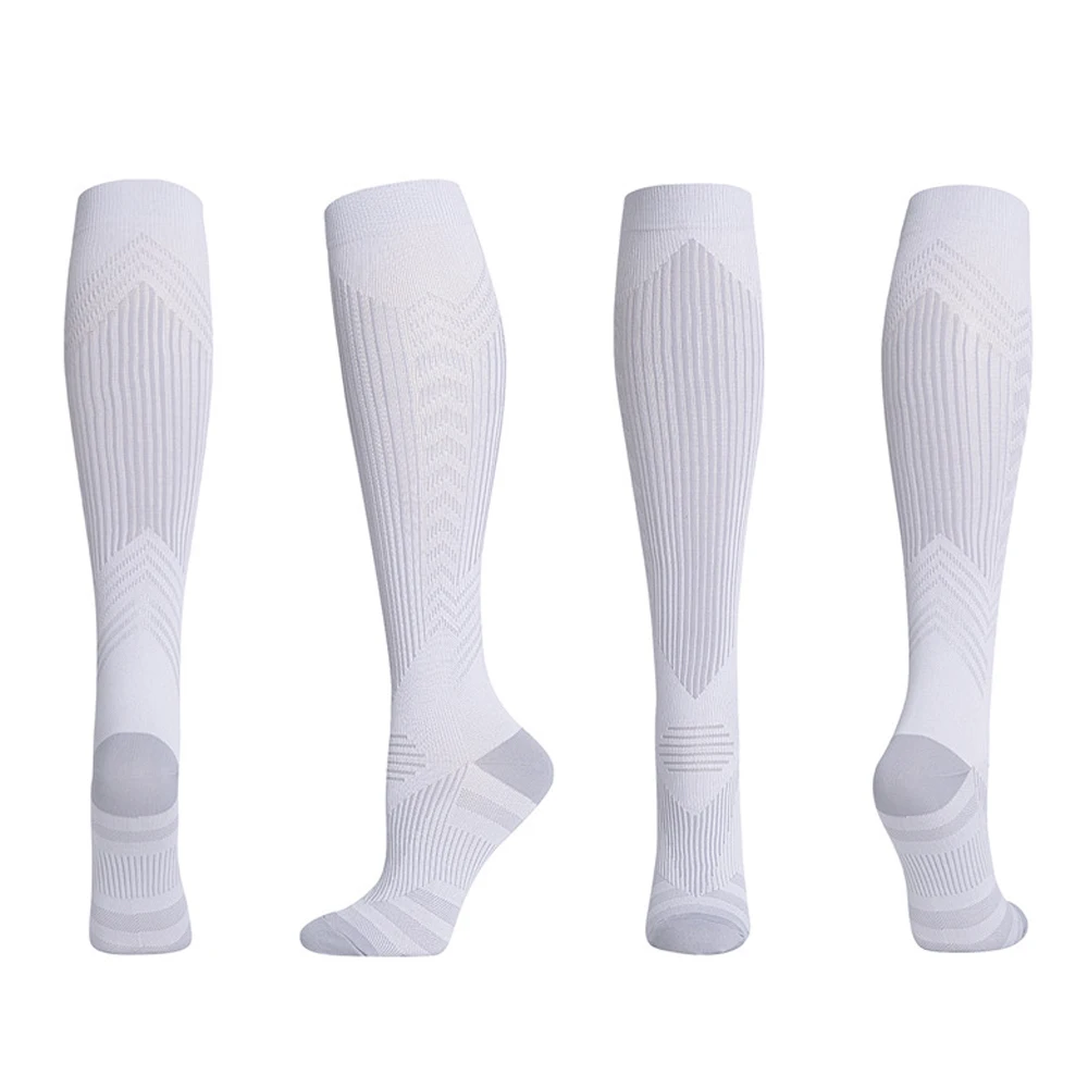 1Pair Compression Socks 15-20 MMHG Is Best Athletic for Men & Women Running Flight Travel Nurses Pregnant