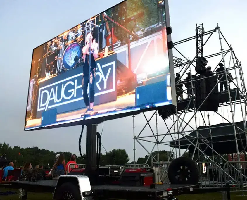Waterproof Led Advertising P10 P8 P4 P5 Led Outdoor Display Module Large Video Screen Video Wall Display 3d Led Screen