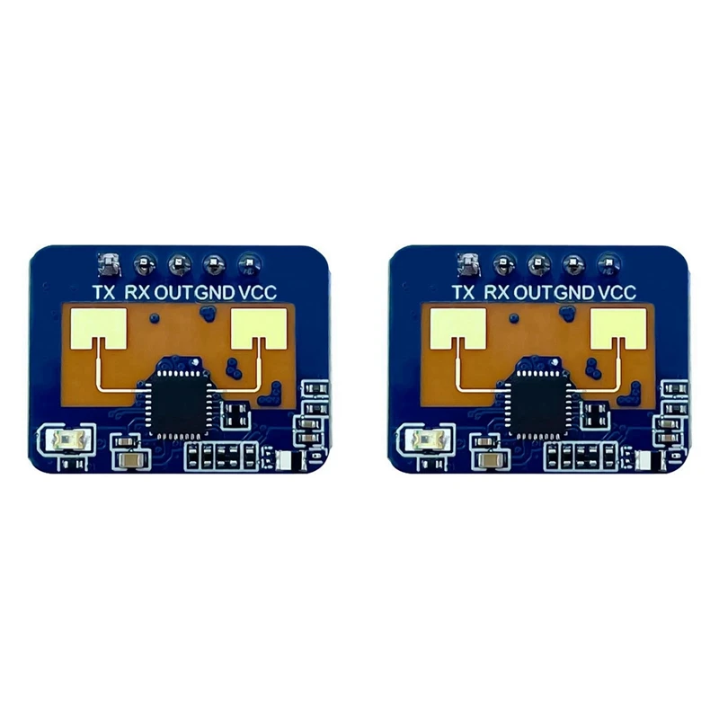 2X 24G Mmwave LD2410C obecność człowieka czujnik radarowy moduł czujnikowy ruchu