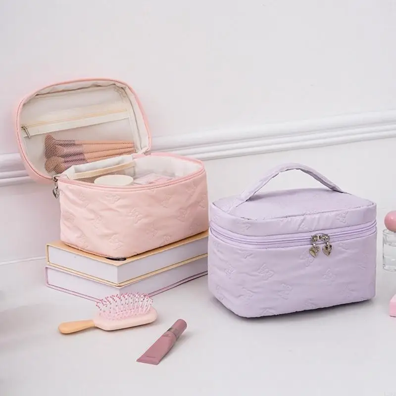 

Fashion Cosmetic Bag Large Capacity Toiletry Bag Waterproof Makeup Bag Aesthetic Makeup Storage Bag for Women Girls