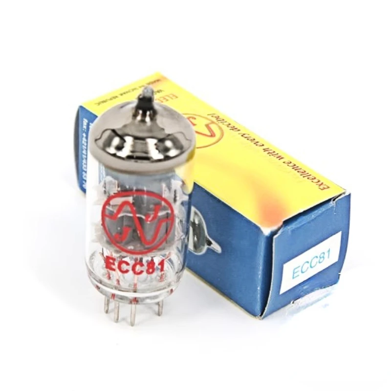 

JJ ECC81 Vacuum Tube Replace E81CC ECC801S 12AT7 6201 Factory Test Amplifier DIY Audio Valve Genuine