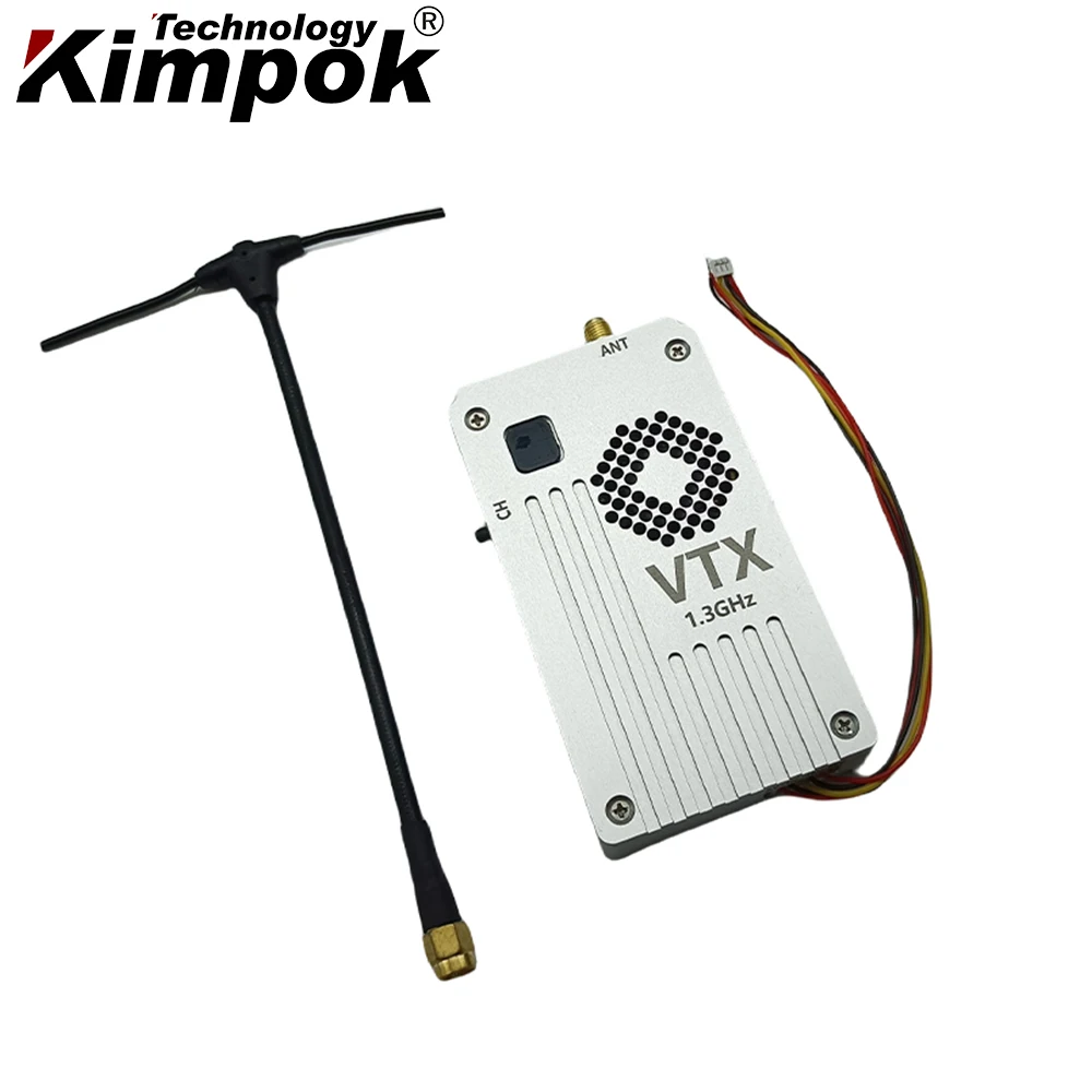 FPV RC 레이싱 드론 비디오 링크용 LOS 40km FPV VTX 1.3Ghz 5W UAV 비디오 송신기