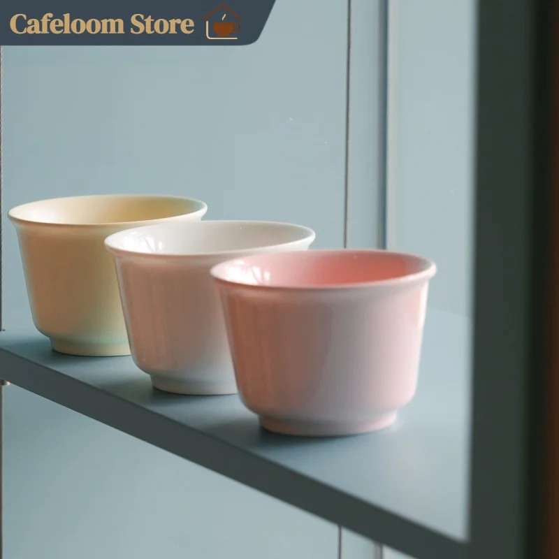 YEARN TOUR X Gabrel Ceramic Coffee Cup 90ml 140ml Pour Over Espresso Milk Mug Concentrating Cup For Home Office Coffee Drink Use