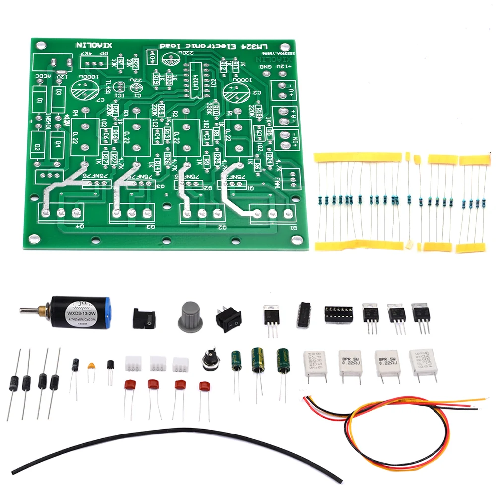 DC 0-72V 0-10A regulowany stałe napięcie prąd stały moduł zasilający LM324 obciążenie zestawy DIY