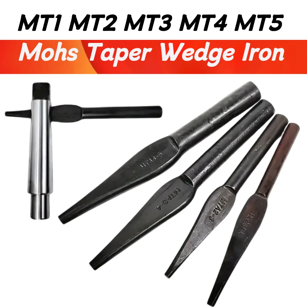 Conjunto de Brocas Morse MT1 MT2 MT3 MT4 MT5 para Remoção de Cunhas, Conjunto de Cabos Cônicos, Conjunto de Diâmetros Variáveis, Extrator de Ferro Inclinado