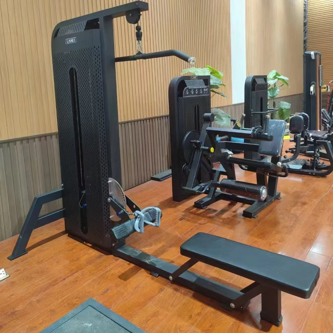 

Land Fitness Gym Equipment Strength Training Multi Function Pull Down / Low Row Machine