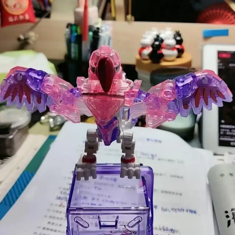 52 jouets bête boîte série fleur fée cerisier perroquet Transformable figurine modèle d'assemblage à la mode Mecha jouet pour âges