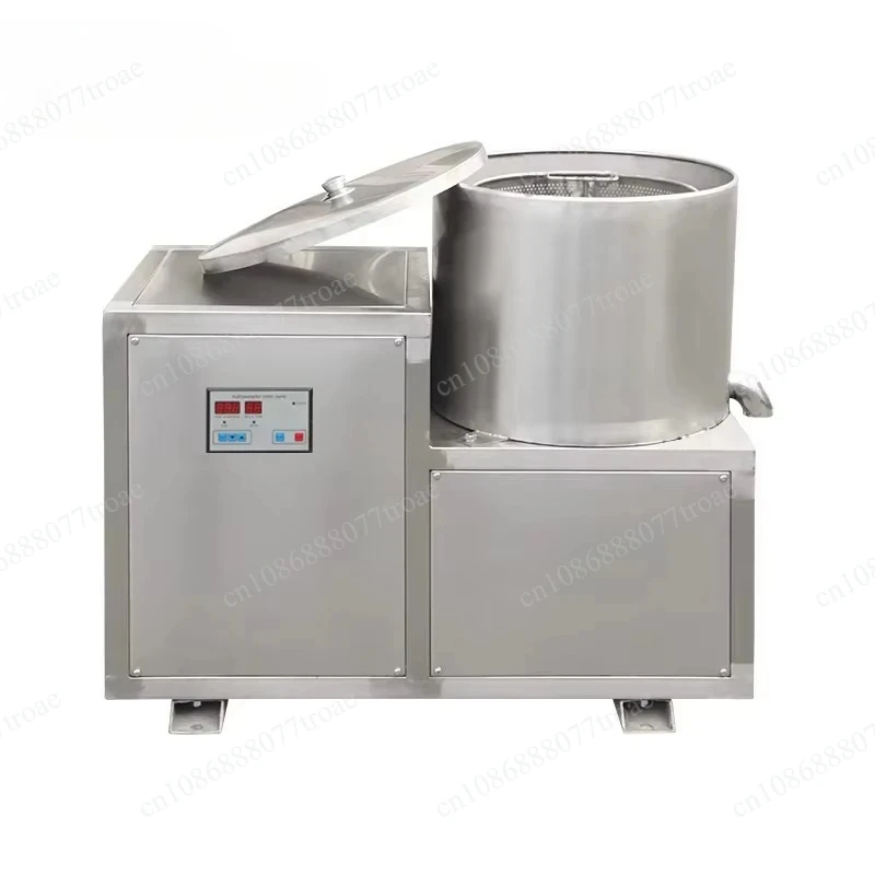 Small Scale Cheap Price Semi Automatic Fried Food Deoiler Machine Oil Remove Machine Dewatering