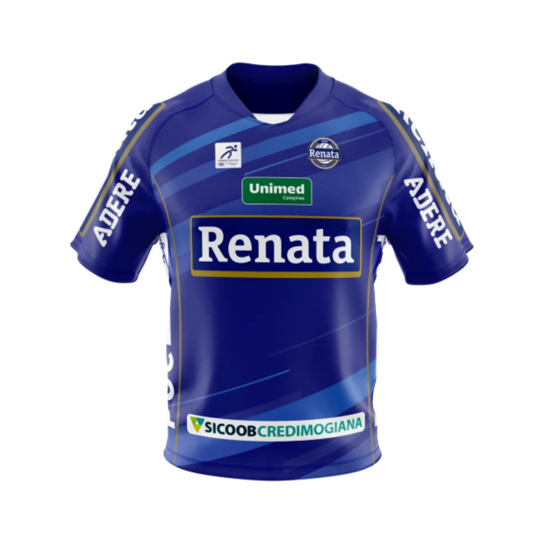 Camisa Oficial de Voleibol Renata 25-26, Jersey de Voleibol para o Verão, Camiseta Masculina de Secagem Rápida, Roupas Infantis, Camiseta Y2K Feminina