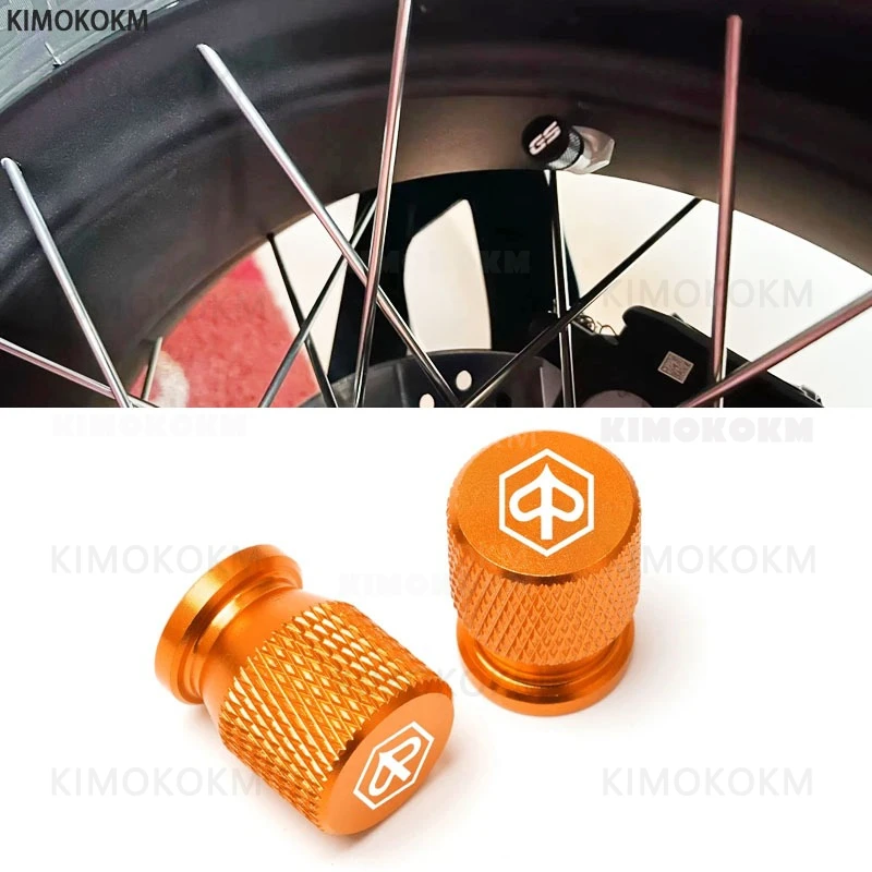 For PIAGGIO Liberty125 MP3 500 Medley Beverly 300 ZIP50 X7 X9 Motorcycle CNC Tires Gas Nozzle Cover Valve Core Cap Aerated Mouth