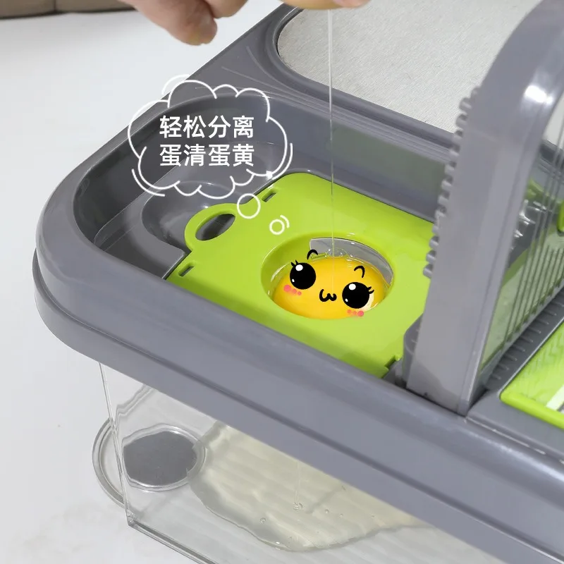 Multifunctional vegetable cutter, shredder, cross-border piece set, kitchen vegetable cutting artifact