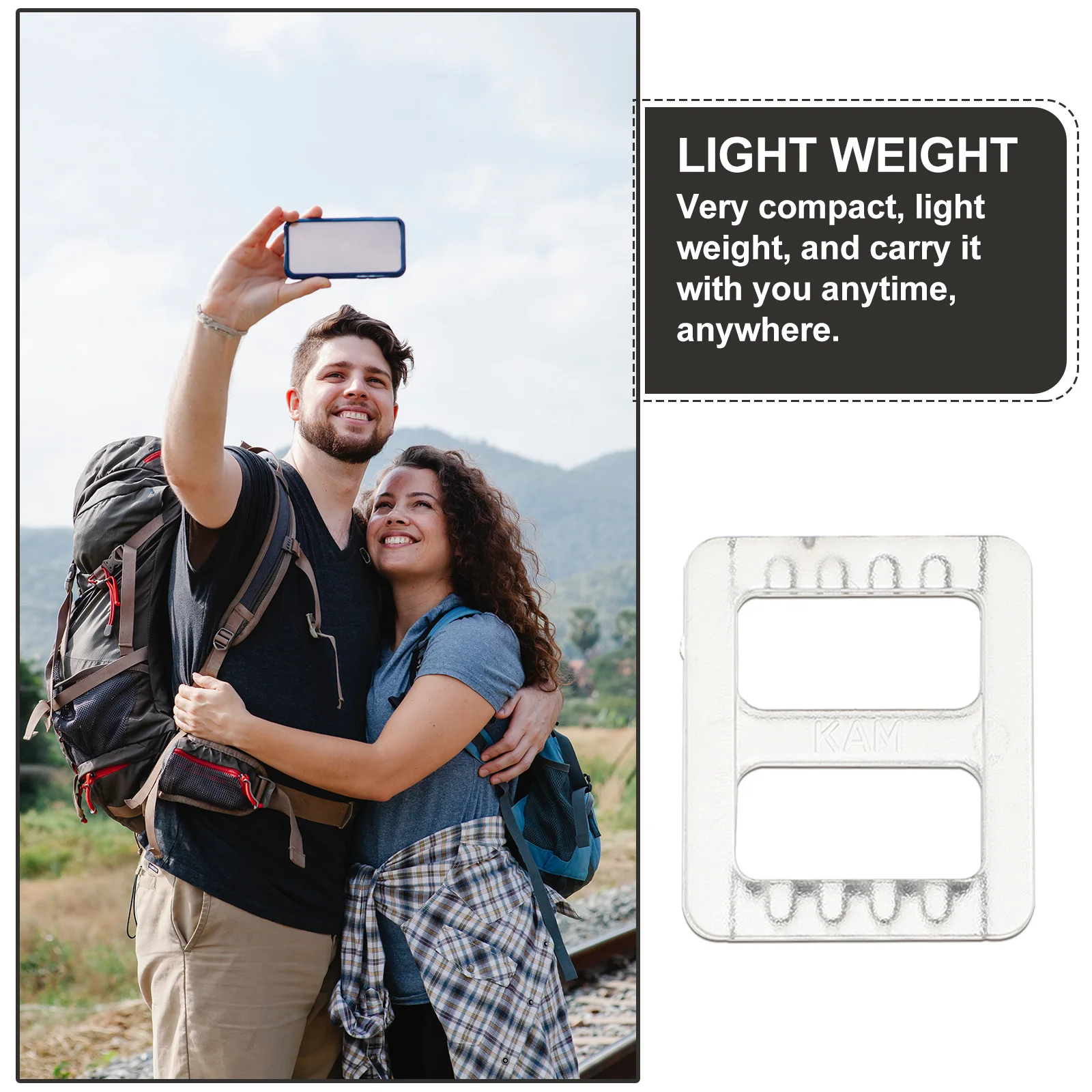 

50Pcs Tri-Glide Slide Buckles Adjustable Webbing Sliders for Backpack Belt Strap Pet Collar Leash Replacement Webbing Slider