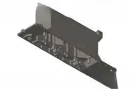 Dies el engine part Torque Converter Oil Cooler 3201153 for Cummins