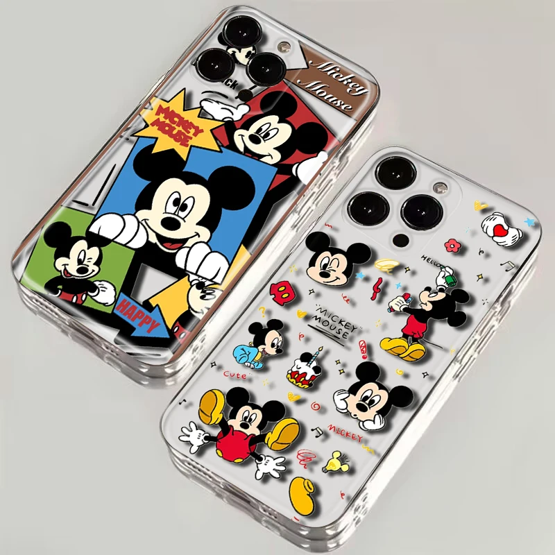 Mickey and Minnie Soft Case for Moto G4 Plus G41 G5 Plus G50 G51 G5S G6 Play G60 G7 Power G71 G5 G9