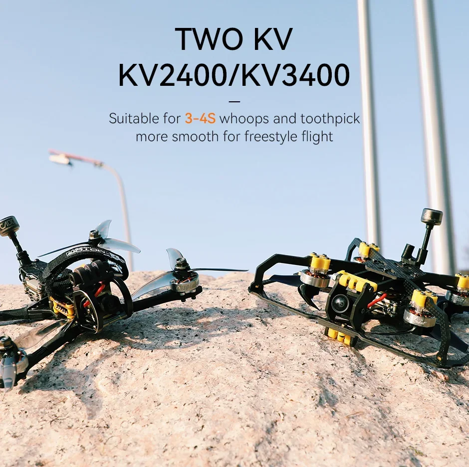 T-MOTOR T-Hobby طائرات بدون طيار لتقوم بها بنفسك أجزاء P1804 4-6S KV2400/KV3400 فرش السيارات ل Fpv محرك الطائرة بدون طيار الطائرة بدون طيار FPV نسخة حرة