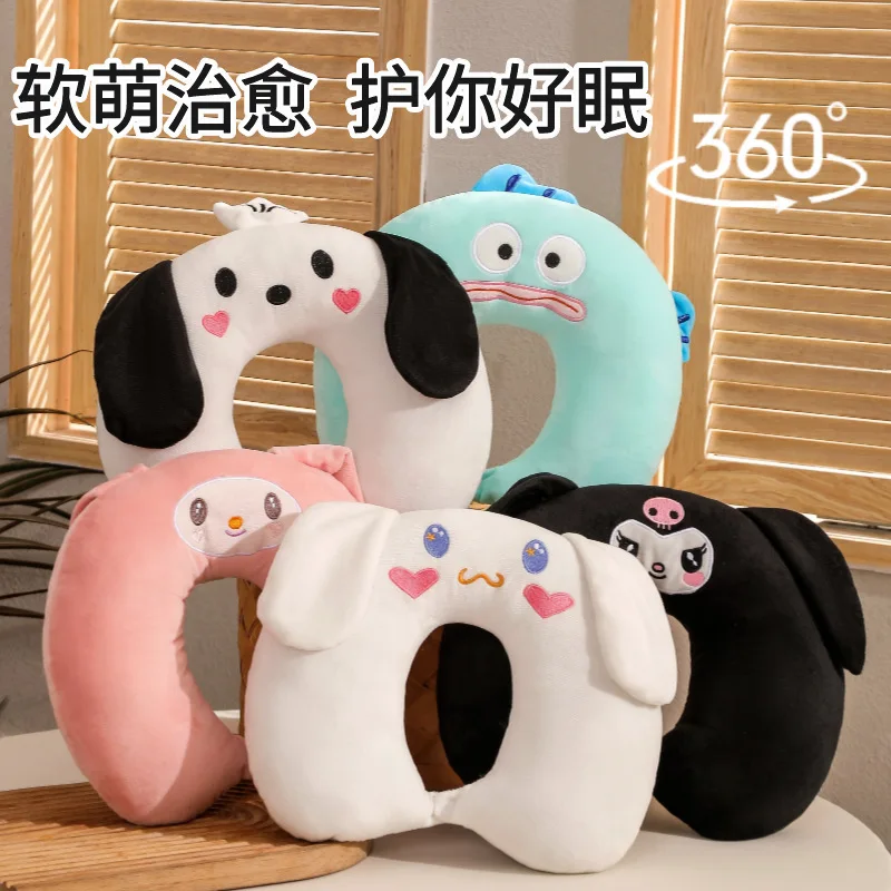 

Sanrio Hello Kitty Neck Pillow Travel Pillow for Car Office Airplane Cute Cartoon U Shape Pillow