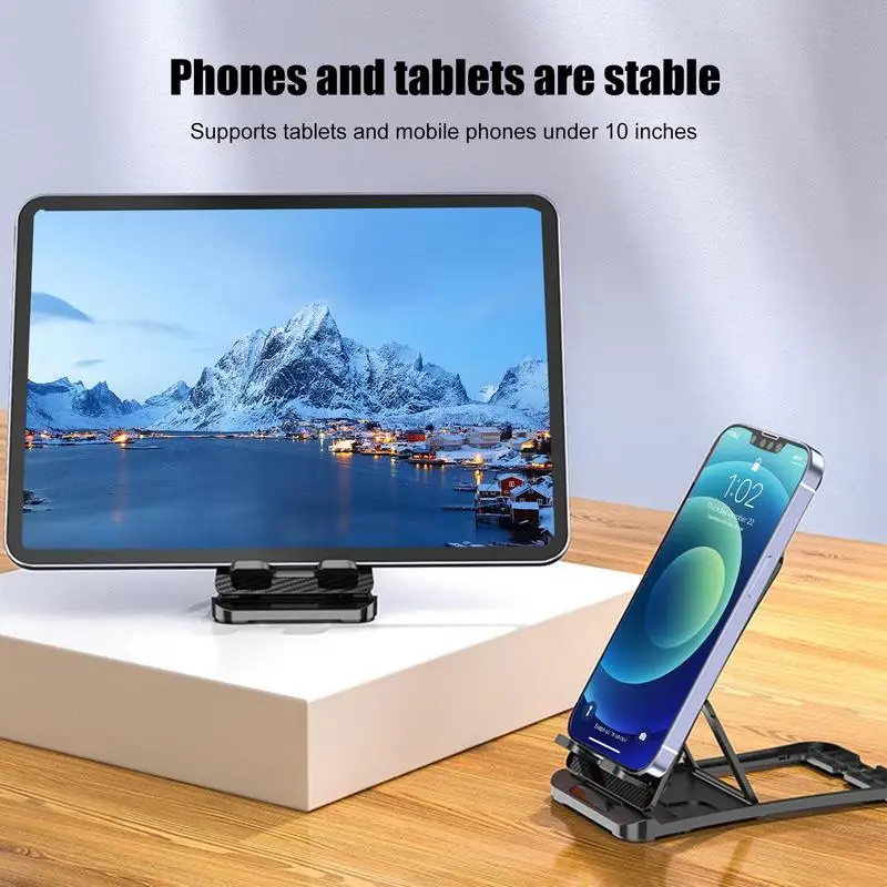 Opvouwbare Telefoon Stand Desktop Telefoon Houder Opvouwbare Mobiele Telefoon Stand Verstelbare Desktop Dock Bureau Mobiele Telefoon Houder Voor Smart