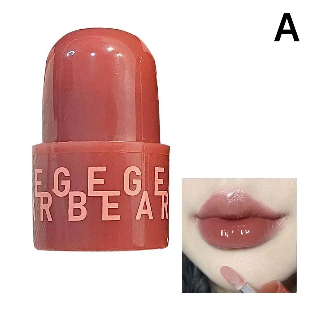 6 Farben Glanz Spiegel Lip gloss Lippenstift wasserdicht Antihaft Tasse Lippenstift langlebig glänzend flüssig feuchtigkeit spendend Siegel Lippen gelee