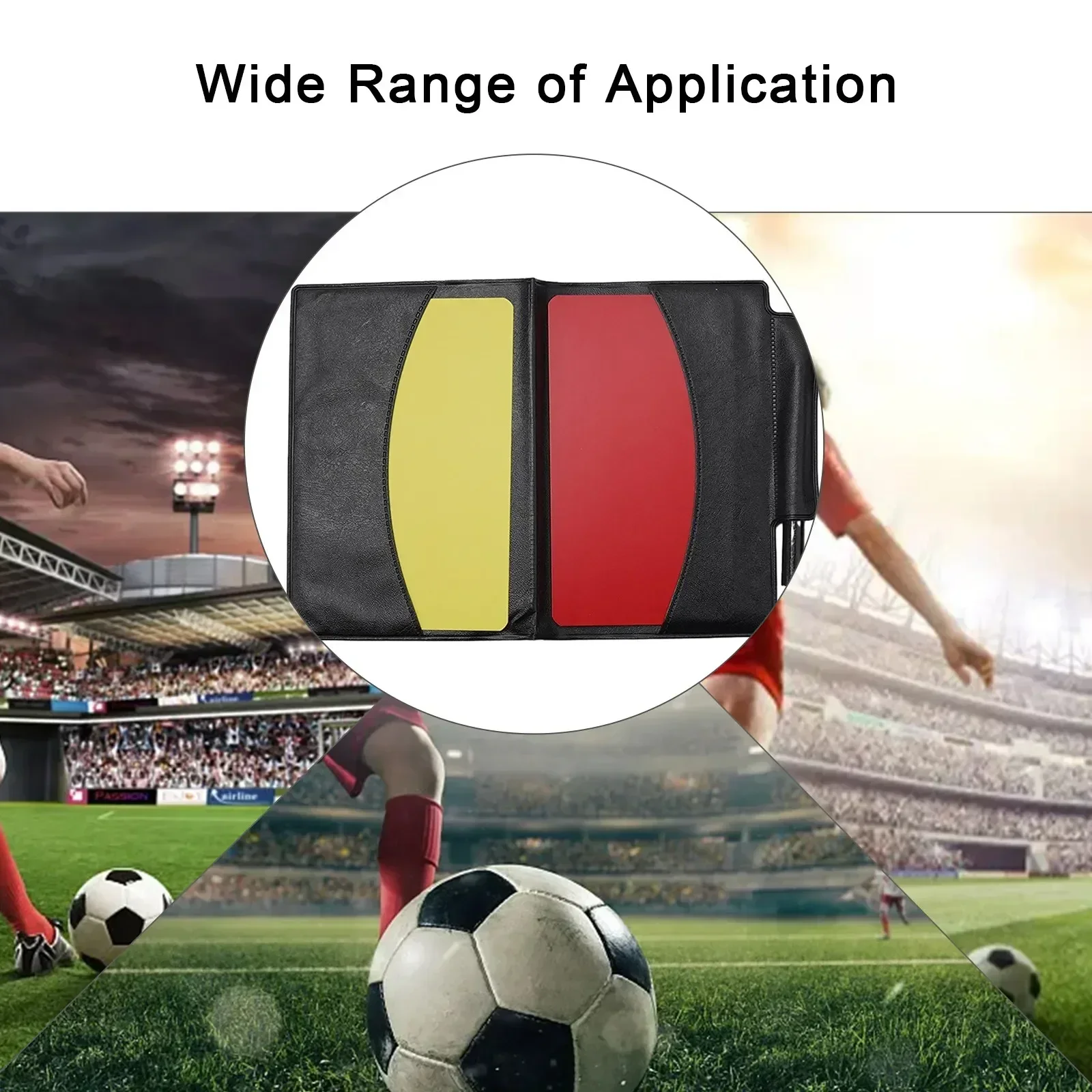 

Durable New Practical Notebook Yellow Card Parts Lightweight Red Card Referee Replacement Soccer 1 Pc Accessories