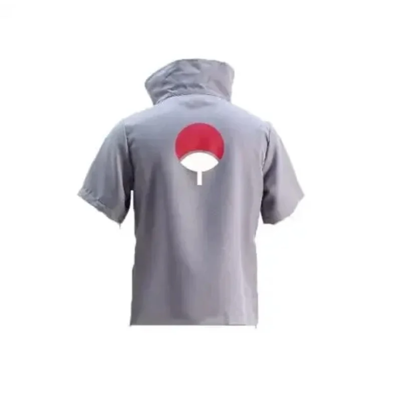 CyNinja 우치하 코스프레 인도라 아슈라 리쿠도 센닌 우즈마키 의상 할로윈 풀 세트 유니폼 여성 남성 의류