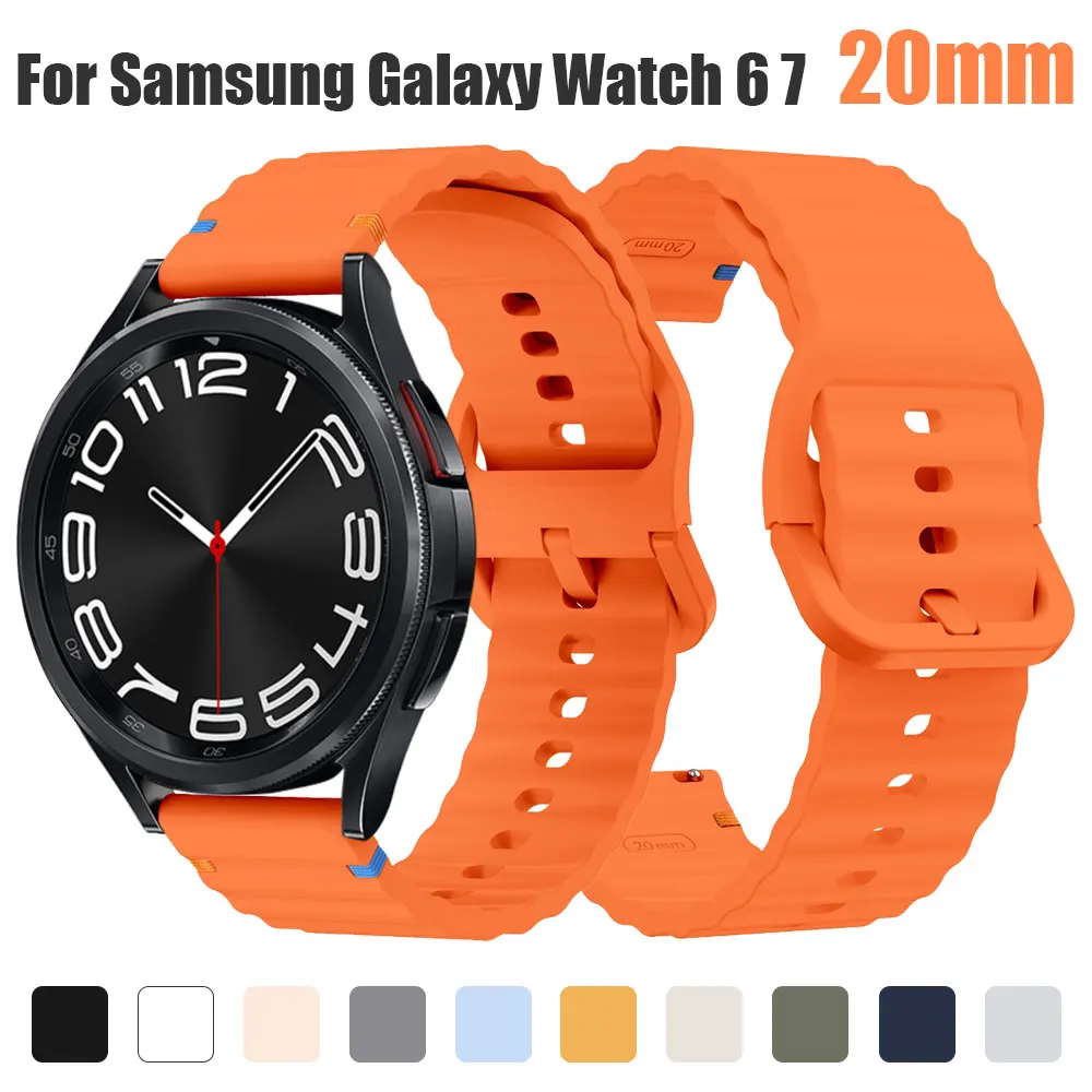 20Mm Silicone Watch…