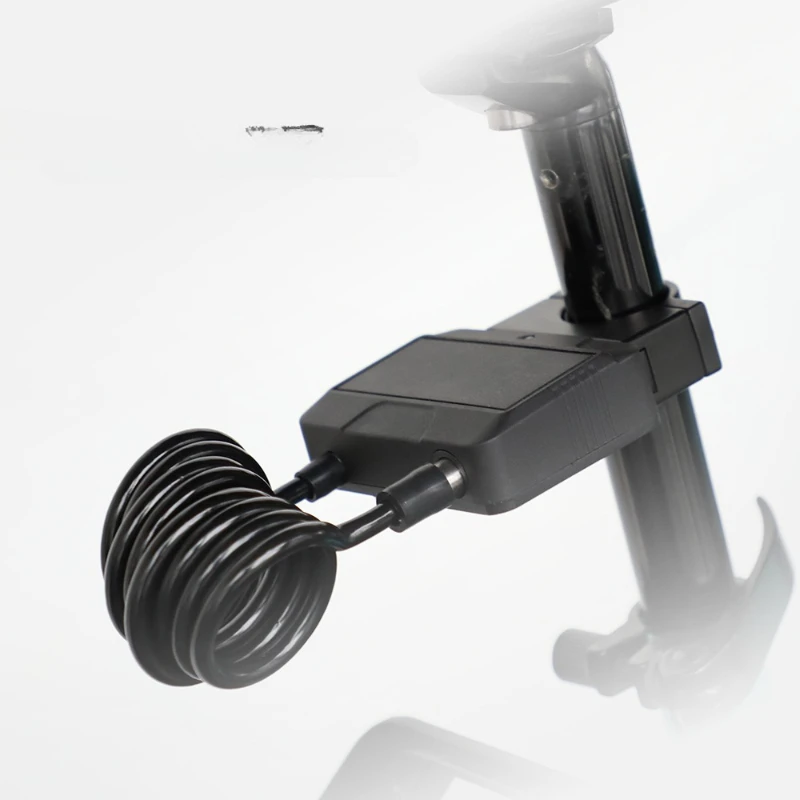 Smart Lock Cable Lock Metal Housing Bluetooth Solar Bike