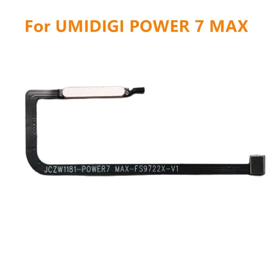 

For UMIDIGI POWER 7 MAX Cell Phone New Original Fingerprint Button Components Sensor Flex Cable Repair Accessories
