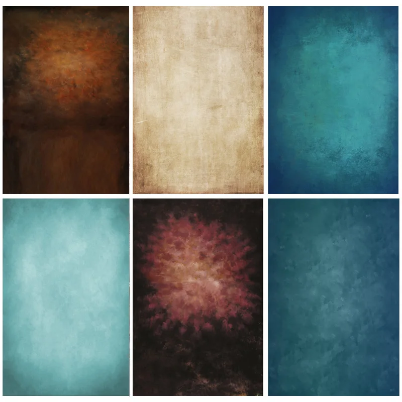 

SHENGYONGBAO Vinyl Vintage Hand Painted Photography Backdrops Props Texture Grunge Portrait Studio Background 201205LCJDX-79