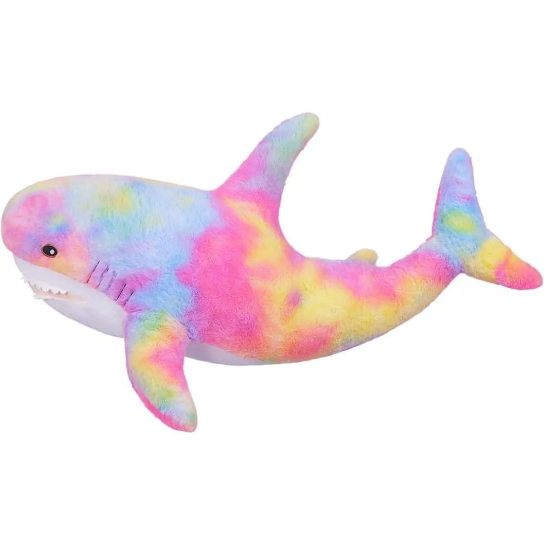 

Набор плюшевых игрушек «Мама и детеныш акула»: гигантская подушка-акула 39 дюймов и 4 маленькие плюшевые акулы 11,8 дюймов, мягкие и уютные игрушки для детей