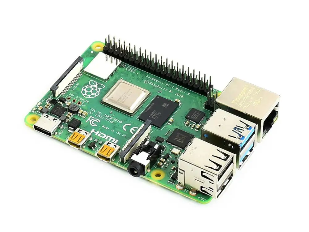 Pi 4 Model B 4GB RAM  Completely Upgraded BCM2711B0 (ARM Cortex-A72) 64-bit 1.5GHz Quad-core Gigabit Ethernet