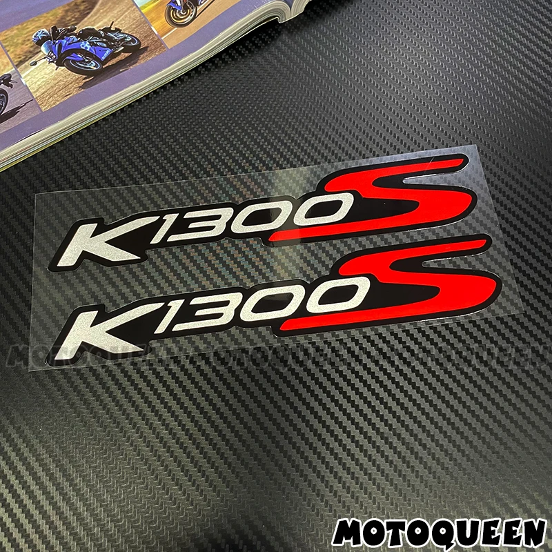 For K1200S K1300S Sticker Decal Motorcycle Fairing Body Fuel Tank Pad Side Shell Emblem Label Logo Reflective Decals Stickers