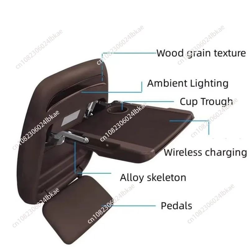 

Car seat multifunctional rear table Car seat backrest folding table car interior