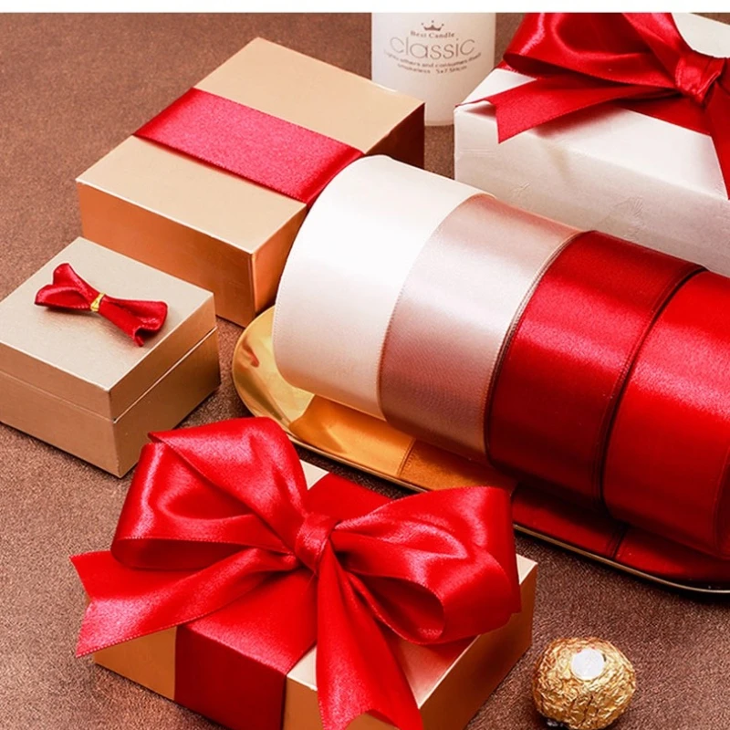 

22 метра/рулон, ширина 4 см, атласная лента, подарочная упаковка, банты, изготовление цветочных букетов, сделай сам, одежда, швейные проекты, декор для свадебной вечеринки