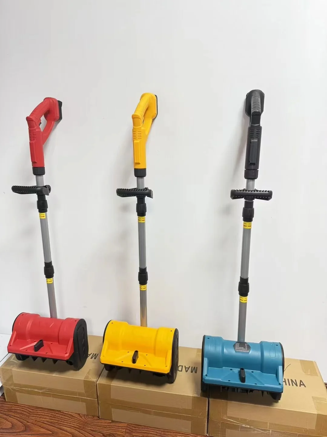 Электрическая аккумуляторная лопата для снега, портативная беспроводная бесщеточная домашняя лопата для снега с аккумулятором, литиевая батарея шириной 33 см, лопата для снега