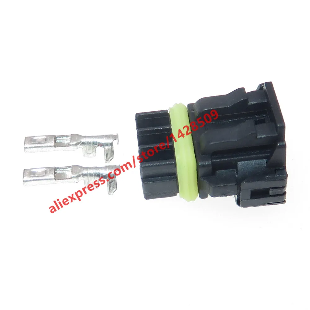 1 Set 2 Pin Automotive Waterproof Plug Car Reverse Mirror Turn Signal Cable Connector 52116-0241 52117-0241 52117-0243