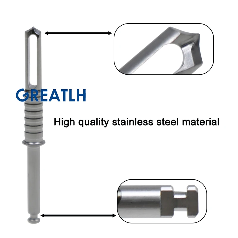 GREATLH Набор сверл для сбора костей для зубных имплантатов, боры для хирургических имплантатов, дрель для резки трепанов, стоматологические материалы, стоматологические инструменты