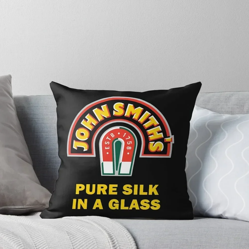 

JOHN SMITH PURE SILK GLASS BEER Throw Pillow Sofa Cushions Covers Decorative Sofa Cushions Rectangular Cushion Cover pillow