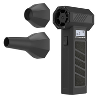 130000 RPM turbo brushless motor intelligent LED power display violent fan car emergency rescue tool