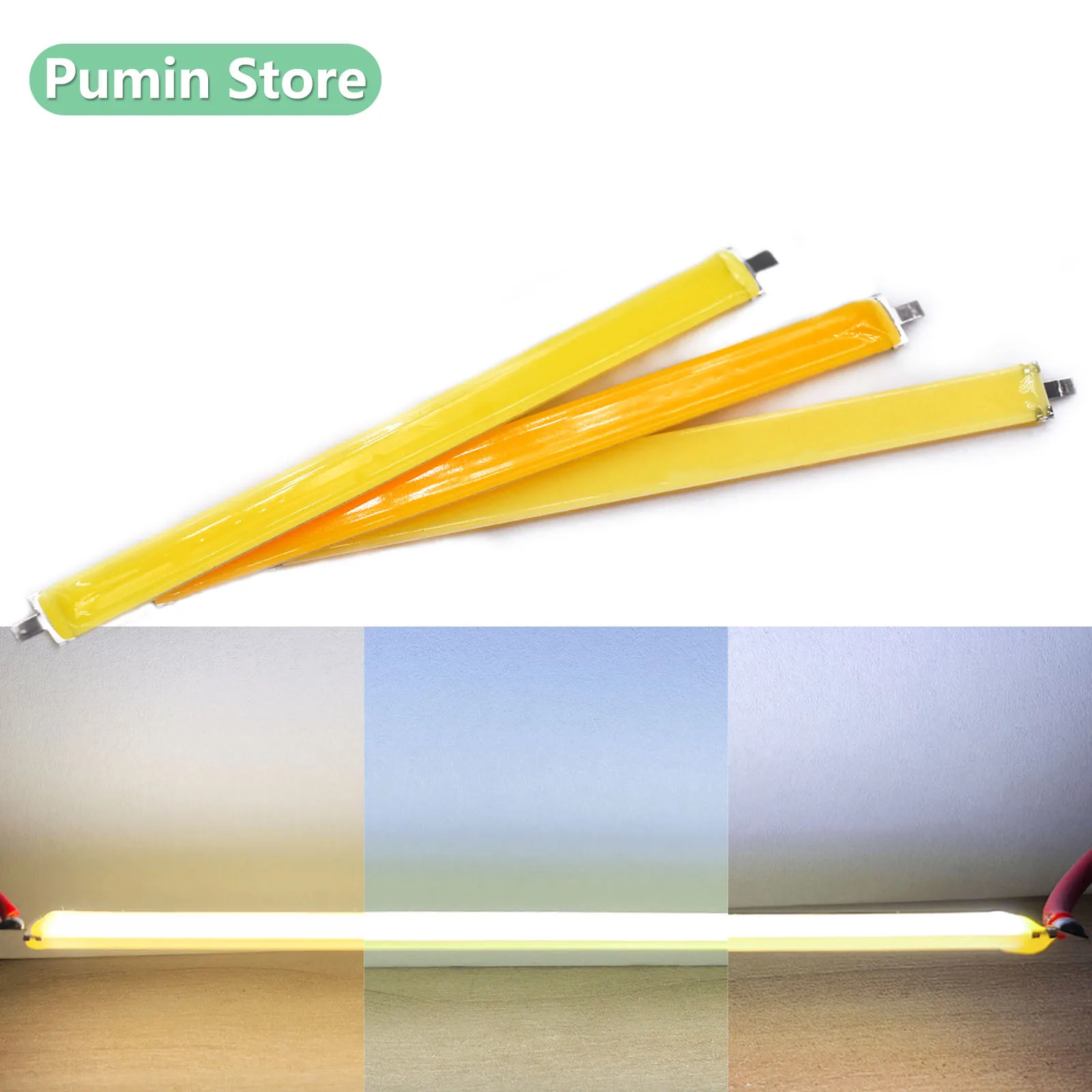 

LED Hard Filament High Voltage 220V 30mA Warm 3000K/4000K/000K Ceramic Substrate Home Tube Light Bulb Light Source Accessories