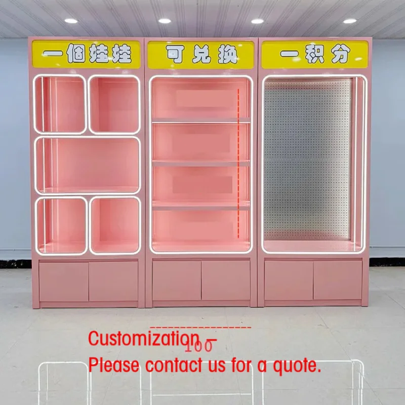 custom.Modern Style Building Blocks Shelves Game Console Display Retail Toy Stand Display Racks