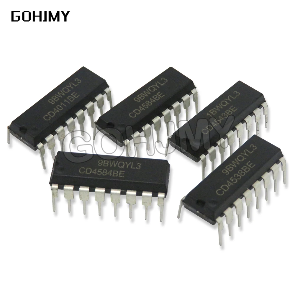 10PCS CD4543BE CD4541BE DIP14 DIP-16 CD4520BE CD4511BE CD4543 CD4541 CD4520 CD4511 DIP IC